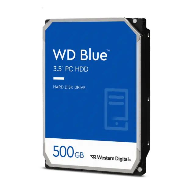 Western Digital 500GB WD Blue PC, Internal Hard Drive HDD - WD5000AZRZ