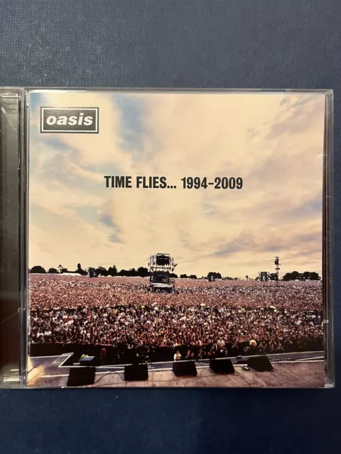 Oasis Time Flies 1994-2009 Used 25 Track Greatest Hits Cd Indie Rock Britpop 90s