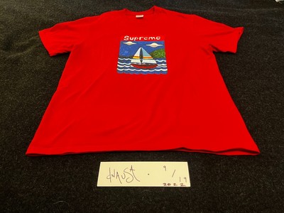 SUPREME MINI BOX Tee Summer 2020 L Checkerboard Custom Nba Patch ...