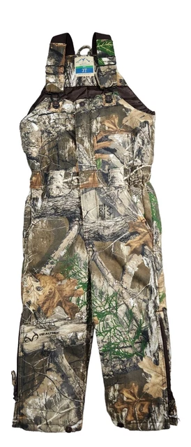 Blue Mountain Toddler 3T Insulated Snow Bib Overalls  Adjustable Suspender Camo