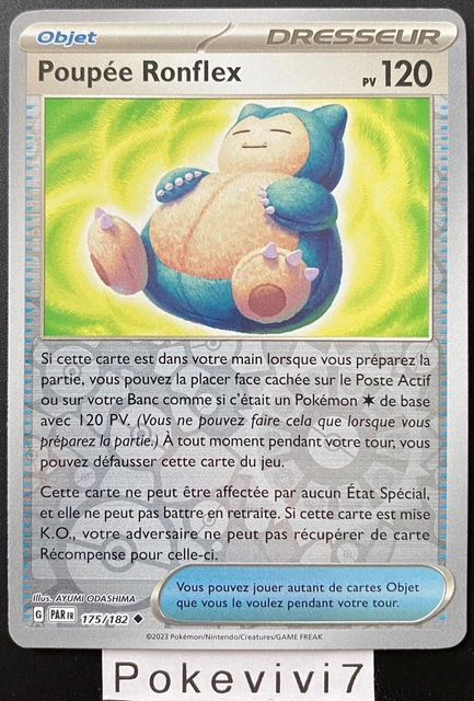 Pokemon Card RONFLEX DOLL 175/182 REVERSE EV4 Scarlet & Purple BY FR NEW