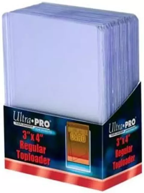 Ultra Pro 3X4 Clear Regular Toploader - 25Ct