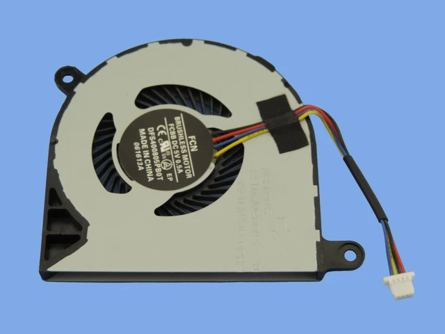Ventilateur Pour ordinateur portable Pour DELL Latitude 5501 5511 Précision 3541 3551 P80F CVMC1 0CVMC1 DC28000NXSL EG50060S1-C440-S9A DC5V 0.40A 4Pin  7