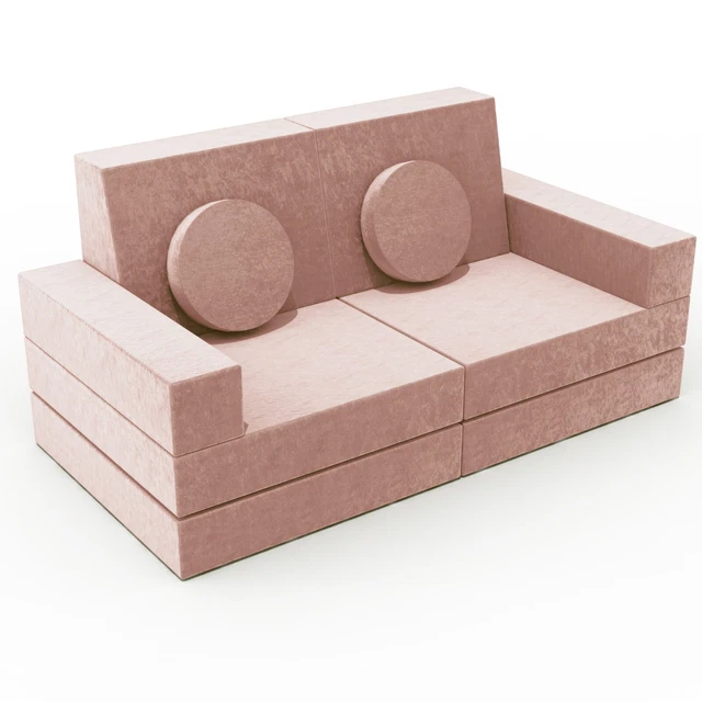 TODDLER KIDS SOFA Foam Modular Play Couch Chair Lounge Chair Children