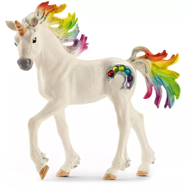 Schleich Rainbow Unicorn Foal Figure 70525 Bayala Collectable Series Age 5-12