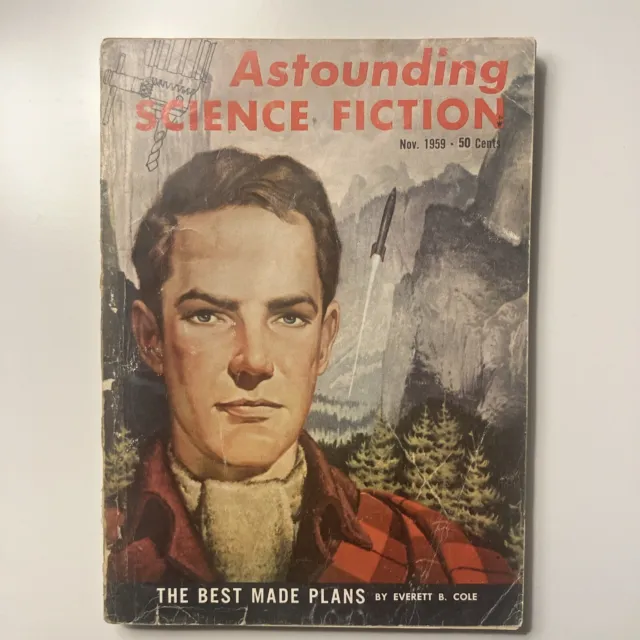 Vintage November 1959 ASTOUNDING SCIENCE FICTION Magazine! Russell! Silverberg!