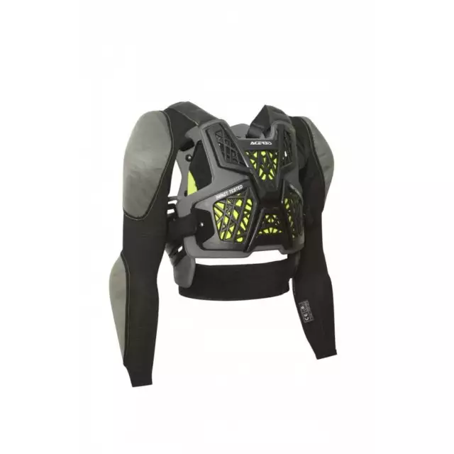 Acerbis Adultos Specktrum Motocross MX Enduro Bicicleta Protector Suit - Negro