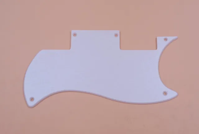 Metallic White Acrylic Pickguard For Epiphone Sg Special Guitar