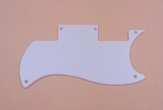 Metallic White Acrylic Pickguard For Epiphone Sg Special Guitar