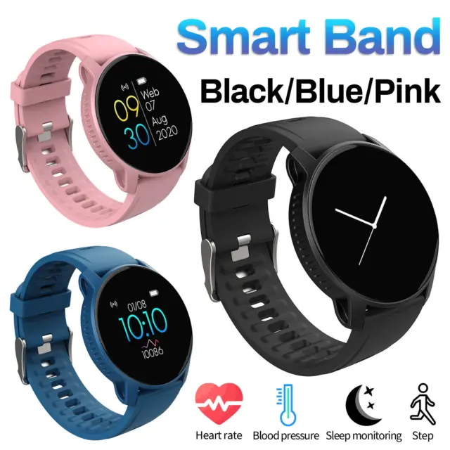 Smart Watch Men Women Fitness Tracker Heart Rate Watch Bluetooth for Android iOS