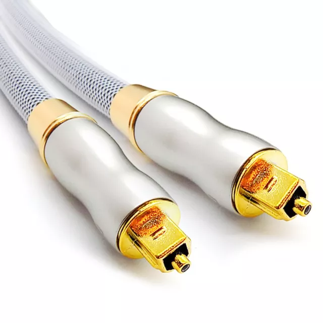 Câble Optique Audio Numérique Platine Toslink Spdif Son Surround Câble 0.5 - 10m