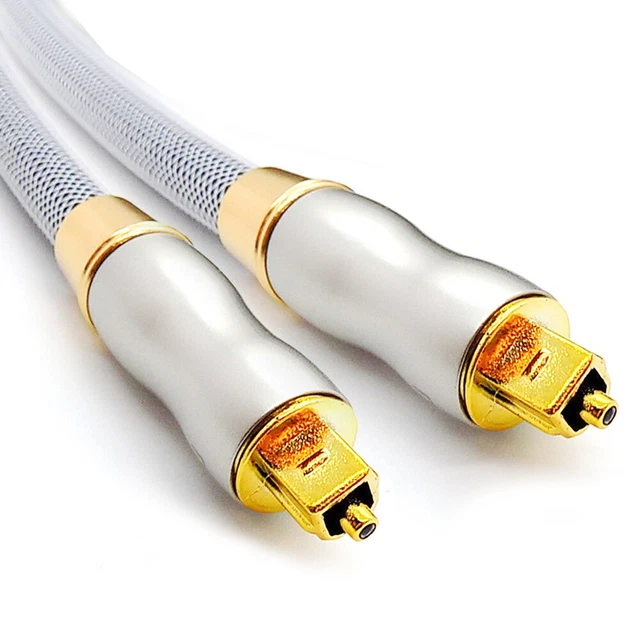 OPTICAL CABLE DIGITAL Audio Platinum TOSLINK SPDIF Surround Sound Lead