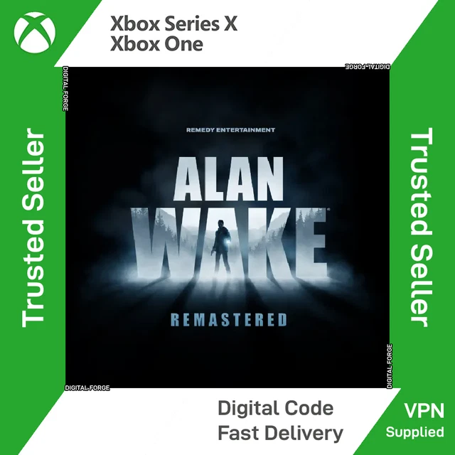 ALAN WAKE REMASTERED - Xbox One, Xbox Series X|S - Digital Code - VPN £ ...