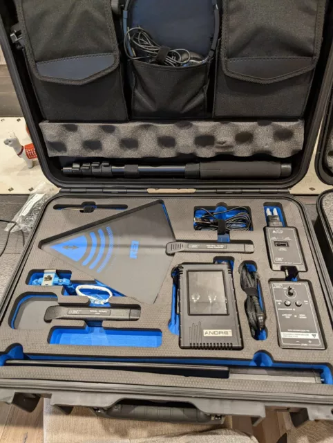 REI ANDRE Delux TSCM RF Detector + Much More! Professional Grade Bug Sweep