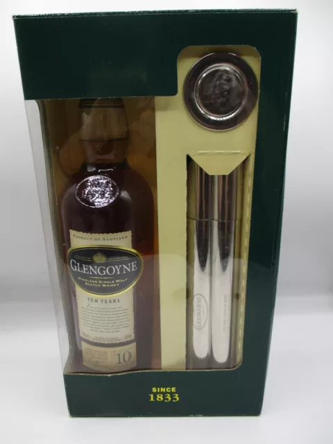 Glengoyne 10 Jahre, alte Sammlerflasche, im Geschenkset