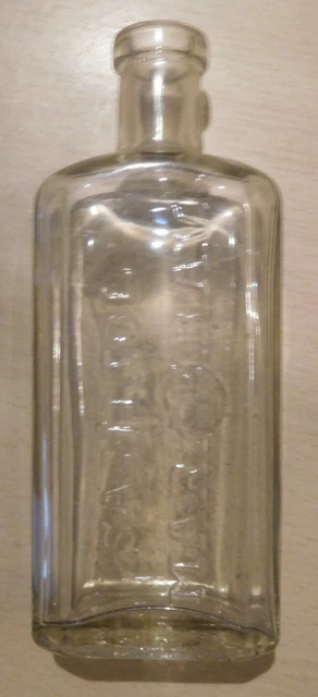 alte Flasche Apotheke " SANITOL MARKE B.A.V. "