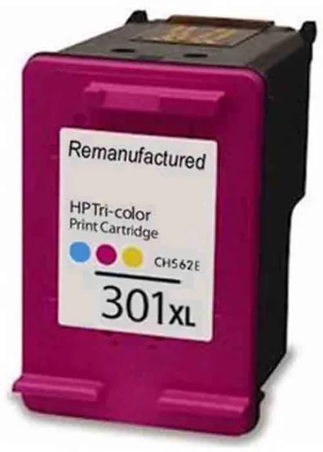 Inchiostro ricaricato per cartuccia di inchiostro a colori HP 301XL per Deskjet 3050A e tutto in uno