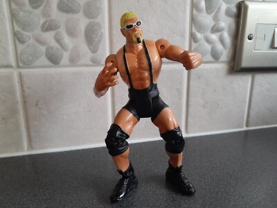 WWE Tuff Charla Scott Steiner Figura de Acción de Lucha Libre Juguete Biz 
