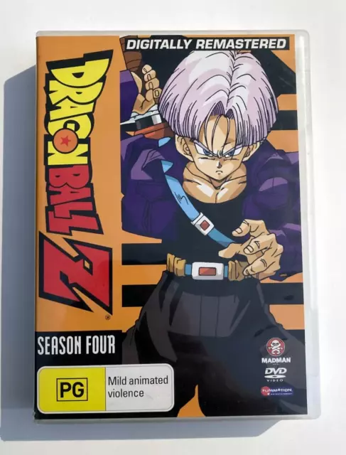 Dragon Ball Z: Complete Season Four 4 - Digitally Remastered - RARE R4 6-DVD Set