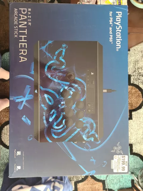 Razer Panthera Evo Arcade Stick Sony Hardly Used With Original Box Razer Panthera Evo Arcade Stick Sony Hardly Used With Original Box