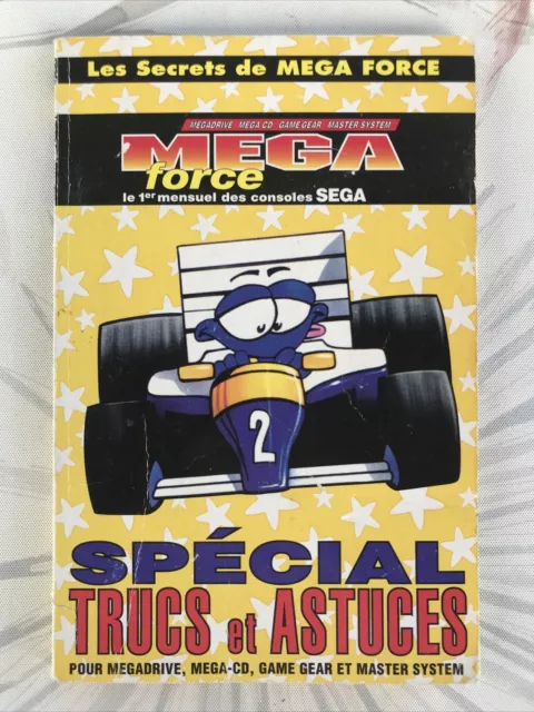 Rare Magazine Mega Force FR Sega Megadrive Mega-Cd Guide Spécial Astuces No. 1