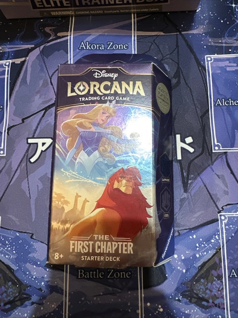 DISNEY LORCANA THE First Chapter Aurora & Simba Starter Deck £20.00 ...
