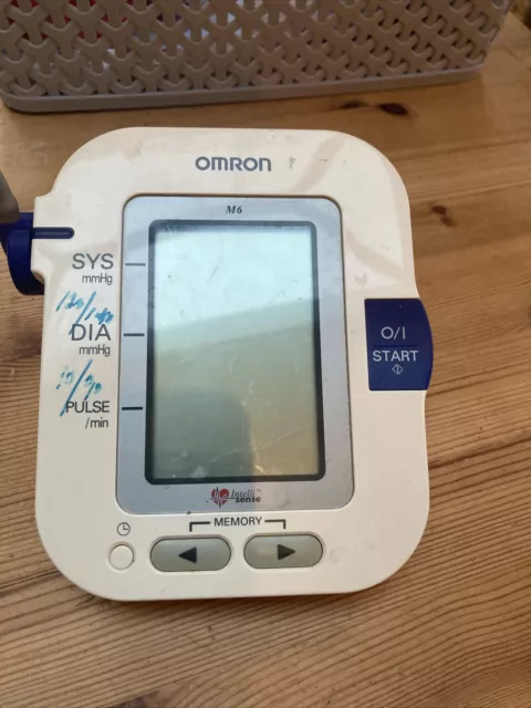 Omron M6  Digital Blood Pressure Monitor - White HEM 7001 E