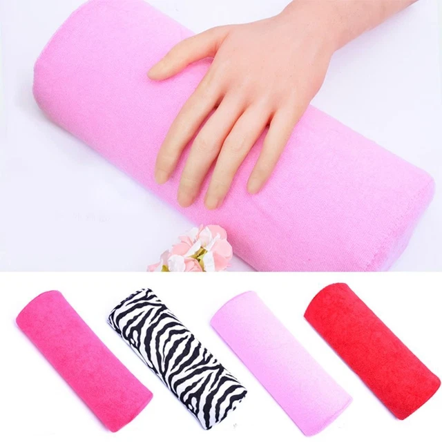 Oreiller de bras d'ongle Repose doux à la main Coussin à main Éponge Oreiller