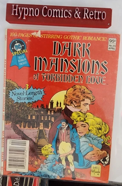 DARK MANSIONS OF FORBIDDEN LOVE DC SPECIAL BLUE RIBBON DIGEST #20 HTF Newsstand