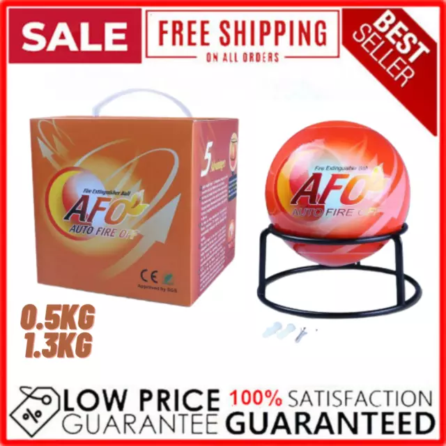AFO Fire Ball Automatic Dry Powder Car Fire Extinguisher For Cars House Suppress