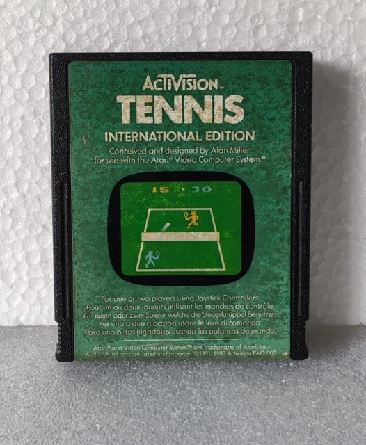 Lot Atari 2600 Jr – Console Testée + Jeux Ms Pac-Man, Tennis, Boxing