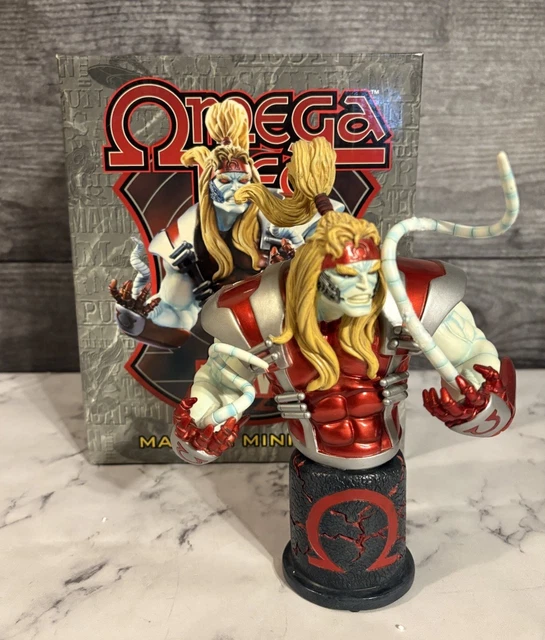 ✠ ΩMEGA RED ✠  MARVEL MINI- BUST ✠ ΩMEGA RED ✠ MARVEL MINI- BUST Lot - OMEGA RED, MARVEL