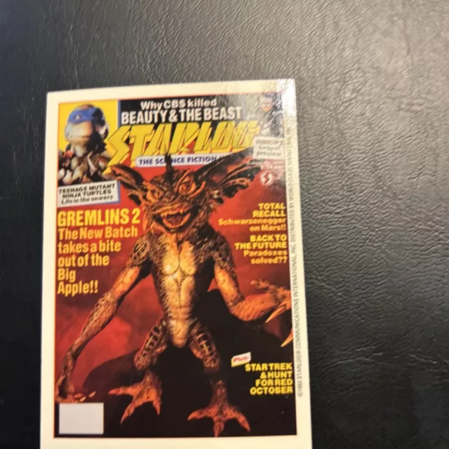 Jb8b Star Log Magazine 1993 Puzzle #86 Gremlins Teenage Mutant Ninja Turtles