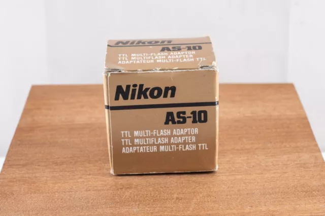 NOS Nikon AS-10 TTL Multi-Flash Adaptor Adapter