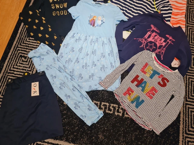 #984💜 Huge Bundle Of Girls Clothes 9-10years NEXT RALPH RIVER M&S H&M GEORGE 5