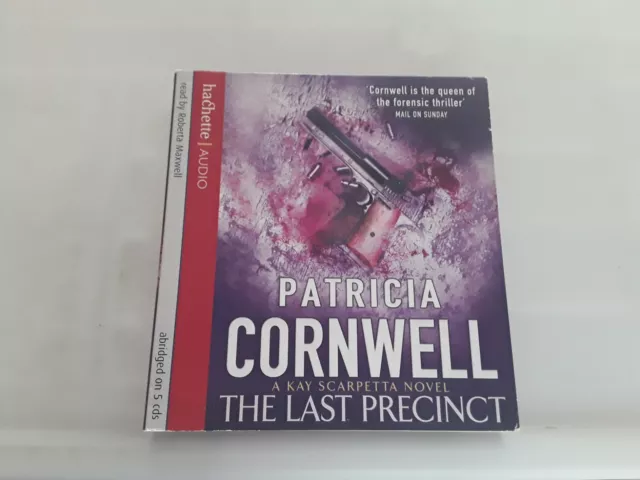 The Last Precinct by Patricia Cornwall (Audio CD's) very good condition freepost