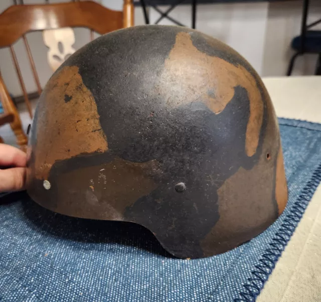 Vintage WW1 WW2 Military Helmet