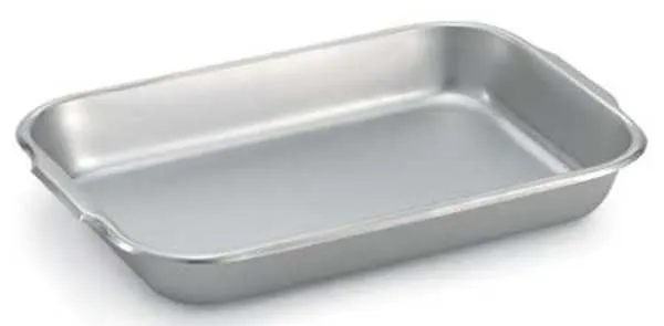 VOLLRATH Bake/Roast Pan, Stainless Steel, 6-1/2 Qt. 61270