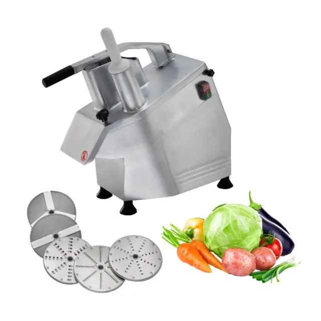 GastroHero Gemüseschneider Eco inkl. 5 Scheiben, 300 kg/Std, Aluminium |