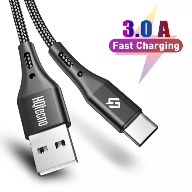 CAVO USB TYPE-C Ricarica Rapida QC3.0 LED Cavetto Tipo C Cellulare 25cm 1m  2m 3m EUR 10,90 - PicClick IT