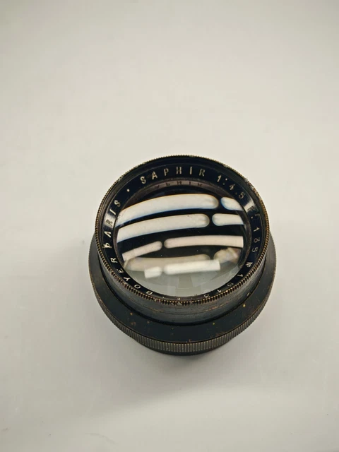 Objectif Boyer Paris Saphir 4,5mm - Vintage Années 1900 - Monture Pentax