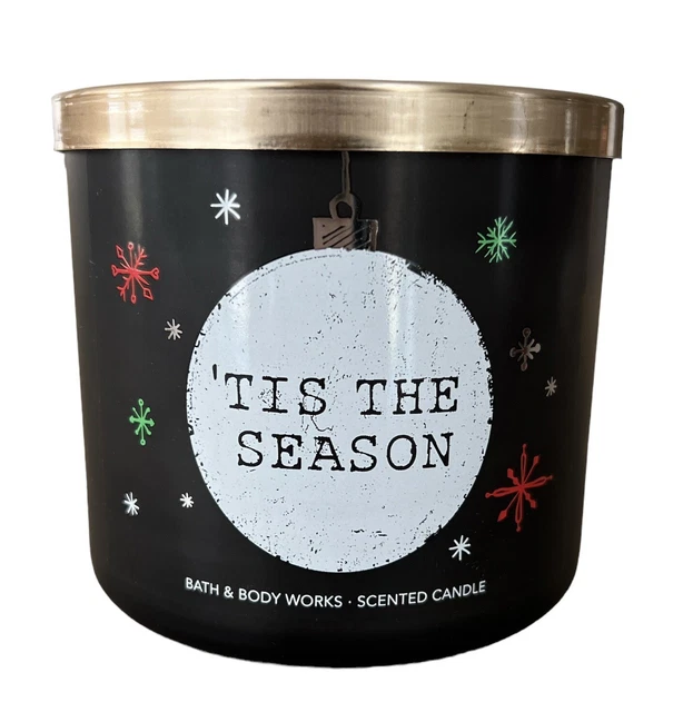 ‘Tis The Season Bath & Body Works 3-Wick Candle 14.5oz New