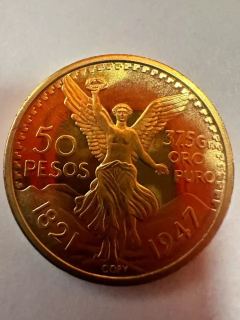 Copy Reproduction 50 Peso Coin