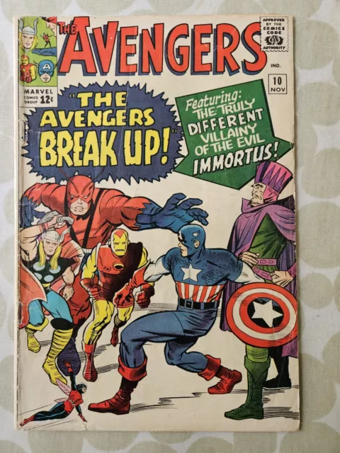 The Avengers #10 - First Appearance of Immortus 1964