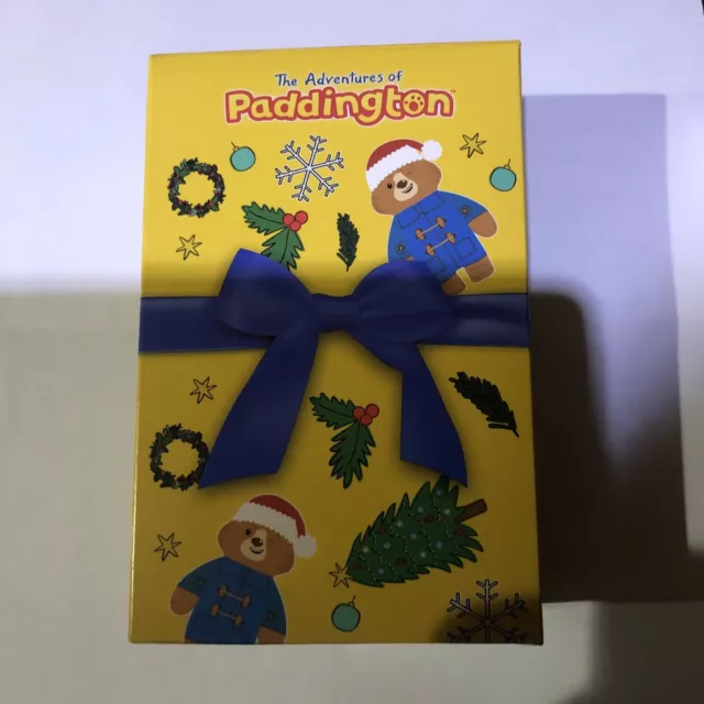 McDonalds SANTA HAT toy Xmas Paddington bear 2023  + Happy Meal Box