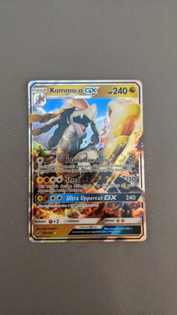 Kommo-o GX 100/145 Guardians Rising - Holo - Pokemon Sammelkartenkarte