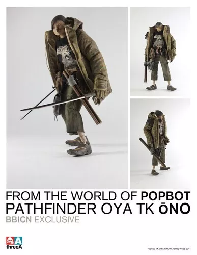 ThreeA 3A Ashley Wood 1/6 Pathfinder Oya TK Ono 2011 BBICN Exclusive - Mint