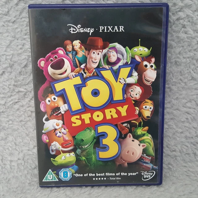 TOY STORY 3 DVD Walt Disney Pixar Animated Movie PAL Bonus Features £5.