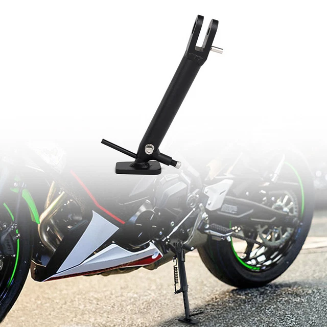 Fit For Kawasaki Ninja 650 2020-2023 Adjustable Side Stand Kickstand Lower Black