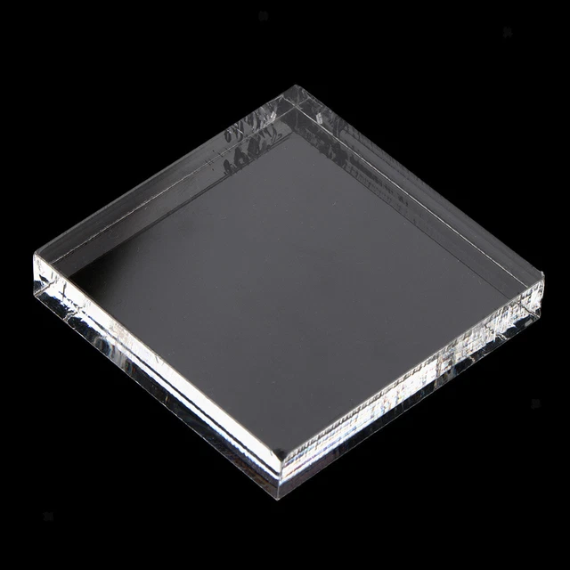 Square Acrylic Block Stamp Block Stamping Tools for DIY Crafts 5x5cm 9